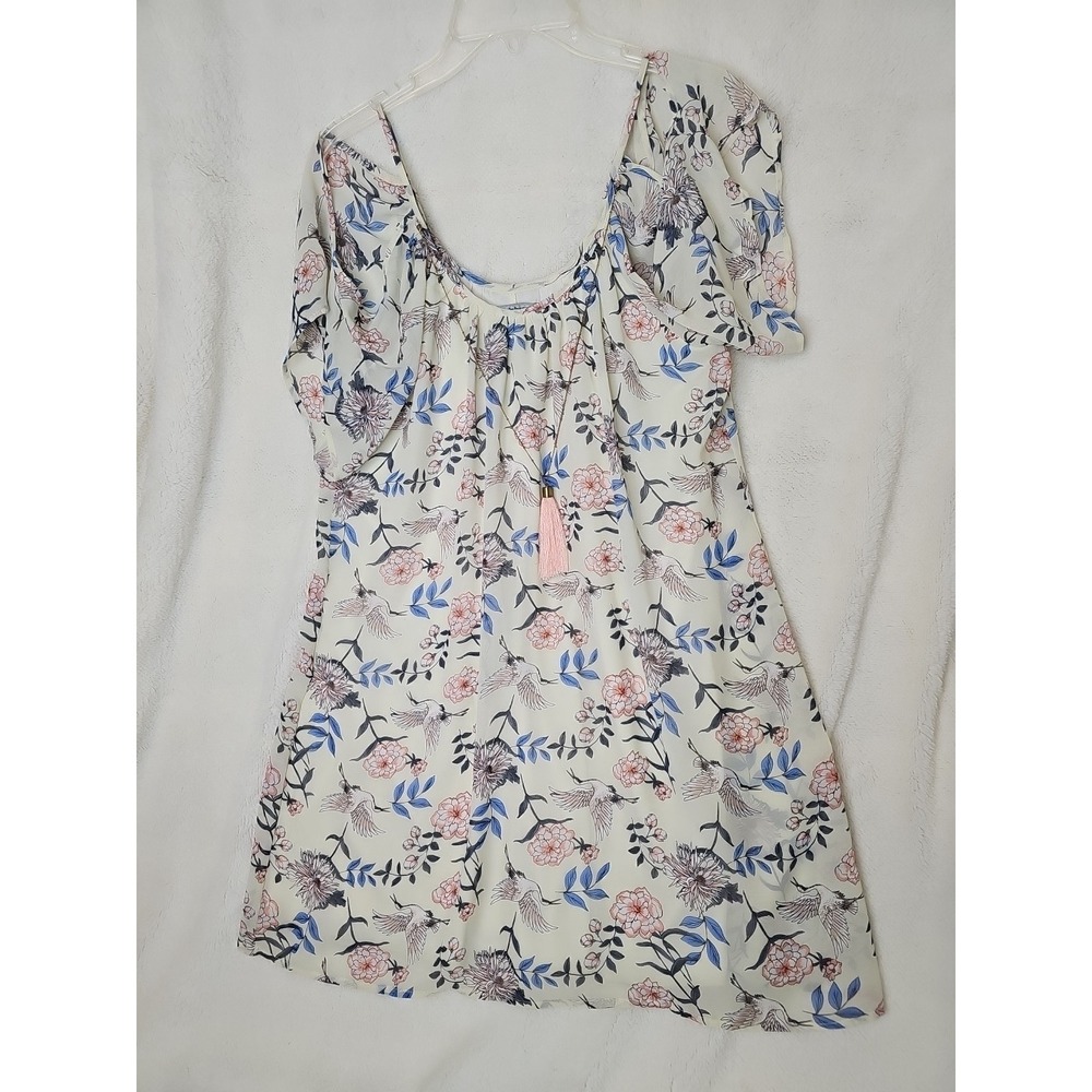 BAILEY BLUE‎ Women's Floral Dress Cold Shoulder Size L